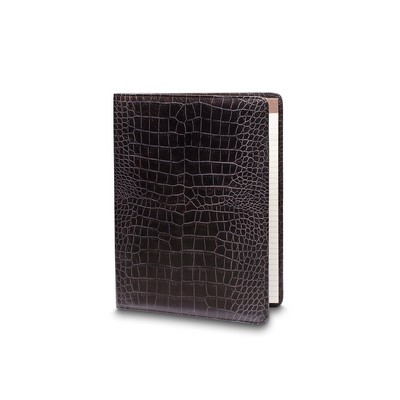 Luxury Line Bosca Vintage Croco Leather Padfolio/Organizer