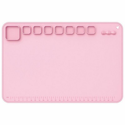 Silicone Craft Mat with Cleaning Cup