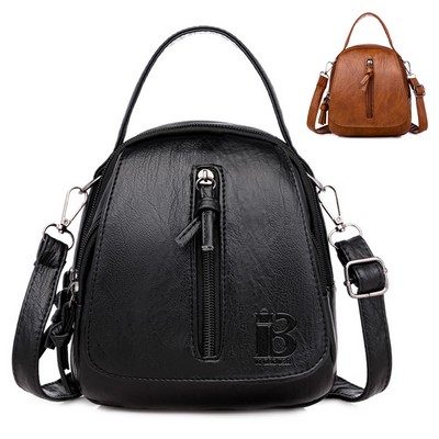 PU Leather cross-body shoulder bag