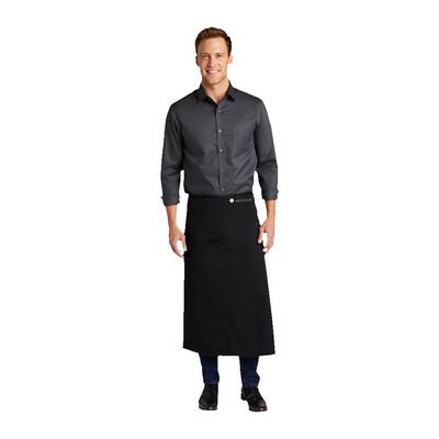 Port Authority® Easy Care Full Bistro Apron with Stain Release