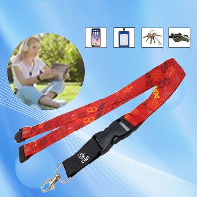 Polyester Heat Print Lanyard