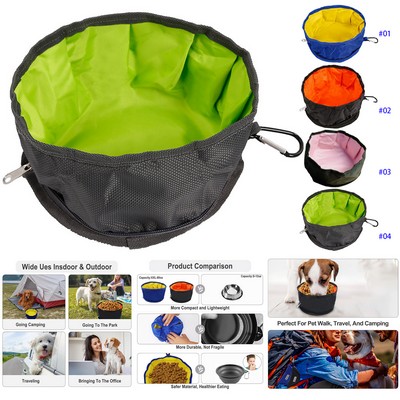 Collapsible Travel Dog Bowl