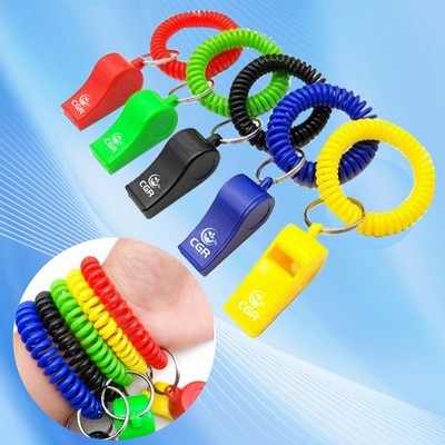 Spiral Wristband Whistle