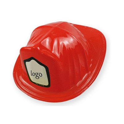 Kid'S Party Toy Firemen Hats Hard Plastic Helmet