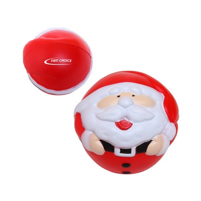 Prime Line Holiday Christmas Santa Shape Stress Ball