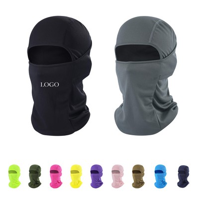 Balaclava Face Mask Adjustable Windproof Uv Protection Hood