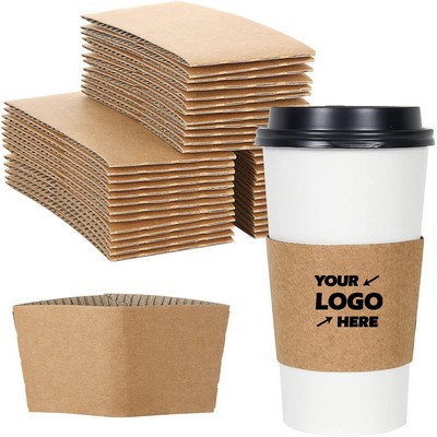 Natural Kraft Cup Sleeves