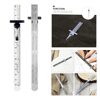 Sewing Steel Ruler Portable Measure Tool