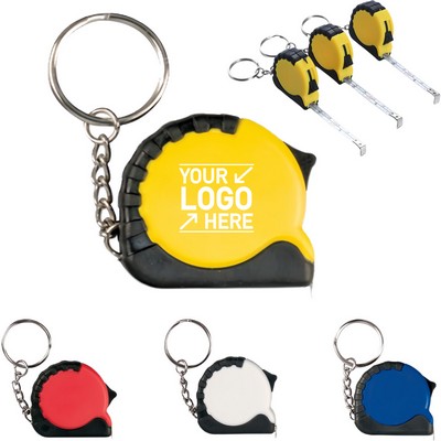 3-Foot Mini Tape Measure With Keychain