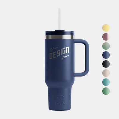 40 oz RTIC® Leak-Resistant Ceramic Lined 3-in-1 Lid Tumbler