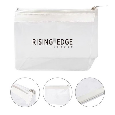 Clear Makeup Bag with Zipper