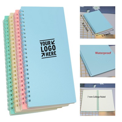 A5 8.3 x 5.9 Inch Hardcover 160-Page Spiral Journal