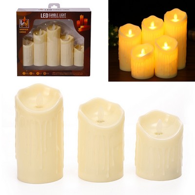 Flameless Swing LED Tea Lights Candles Battery Operated