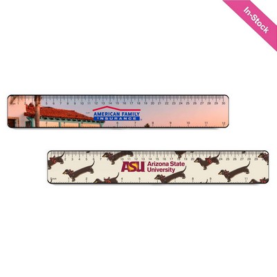 12 Inch Ruler Tag 12 1/4"L x 1 3/5"W