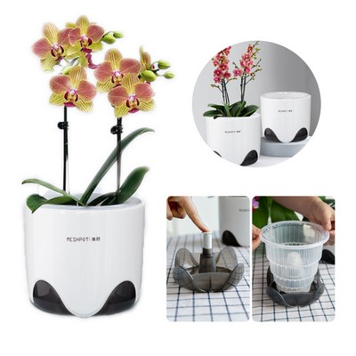 5 Inch Orchid Planter with Drainage Holes