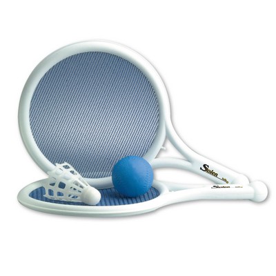 Mesh Paddle, Ball & Birdie Game