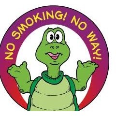 No Smoking! No Way! Sticker Roll