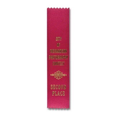 2½"x12" Custom Lapel Ribbon