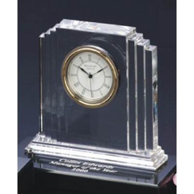 Small Waterford Crystal Metropolitan Clock Award