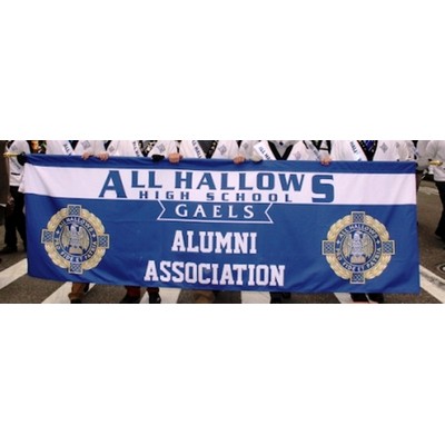 Parade Banner 3' x 6' Dye Sublimated Polyester