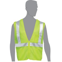 Class 2 Compliant Lime Mesh Safety Vest