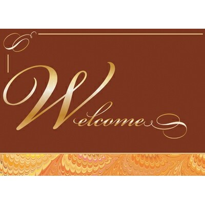 Welcome Greeting Card