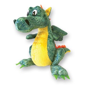 Custom Plush Dollar Dragon Stuffed Animal