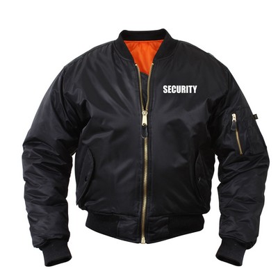 Security Imprinted MA-1 Flight Jacket (3XL)