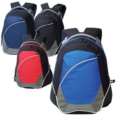 Deluxe Backpack w/Front Color Panel