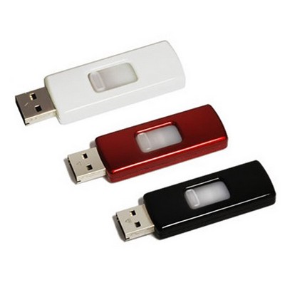 Retractable Model #1 USB Flash Drive (4GB)