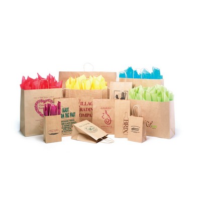 Natural Kraft Paper Shopping Bags