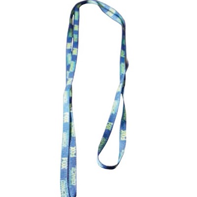 Recycled Polyester Dye Sublimated 3/8"x60" Shoelaces (Pair) - Domestically Produced