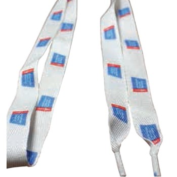 Recycled Polyester Dye Sublimated 1/2"x60" Shoelaces (Pair) - Domestically Produced