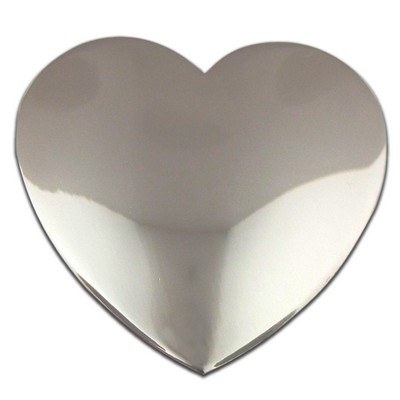 Silver Heart Lapel Pin