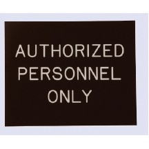 Custom Engraved Sign (5 Lines / 8"x10")