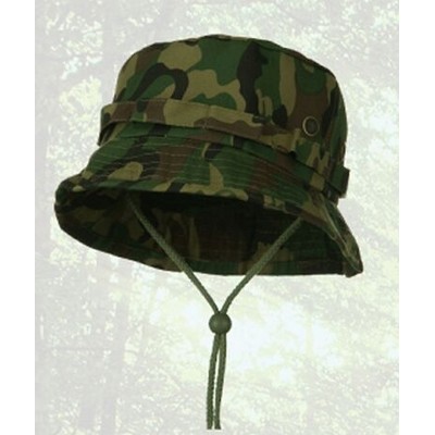 Cotton Twill Camo Bucket Hat