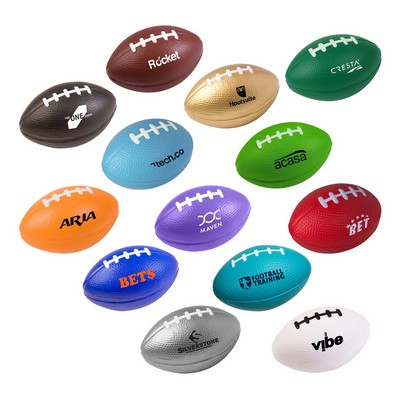 3" Football Stress Reliever