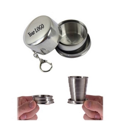 Stainless Steel Telescoping 2 Oz. Shot Glass