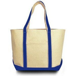 Large 16 Oz. Cotton Canvas Tote Bag