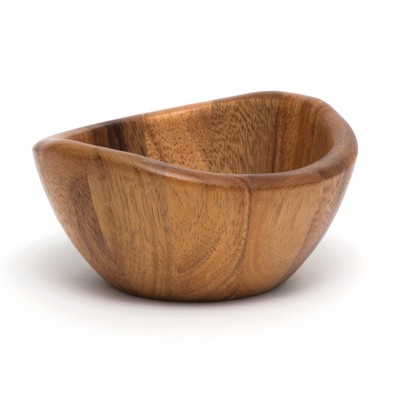 Lipper Acacia 6x3 Wave Bowl