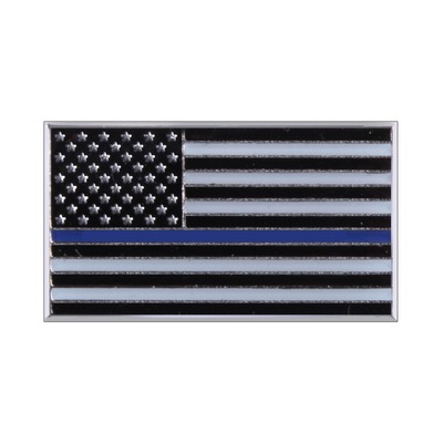 Thin Blue Line Flag Pin