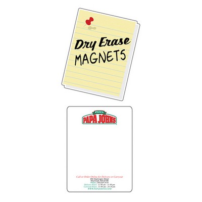 Dry Erase Circle Magnet (6" Diameter)