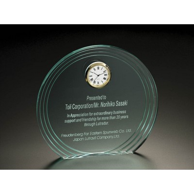 5" Multi-Layer Round w/Timepiece