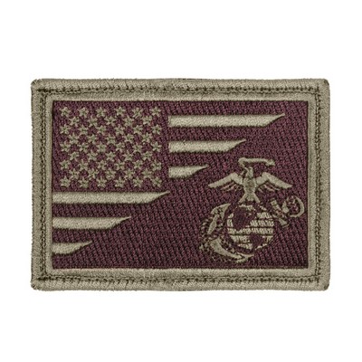 U.S. Flag/U.S.M.C. Globe & Anchor Patch