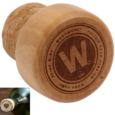 Classic Cork Wine Bottle Stopper