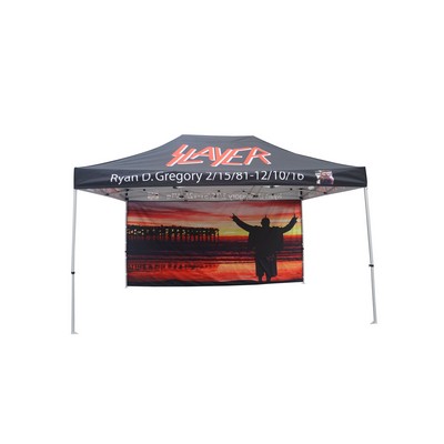 10x15 Custom Printed Pop Up Canopy Tent