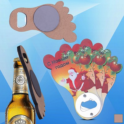 Foot Shaped Magnetic Bottle Opener