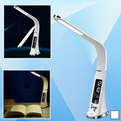 Rechargeable LED Desk Lamp w/Calendar