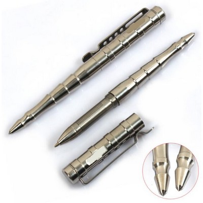 Stainless Steel Tactical Pen Survival Tool