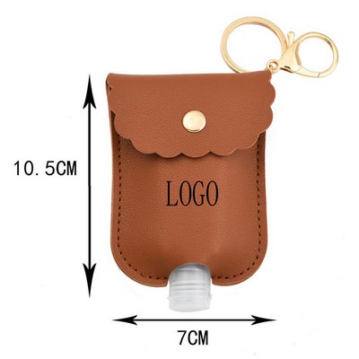 Leather Sleeve For 1oz Sanitizer Bottle